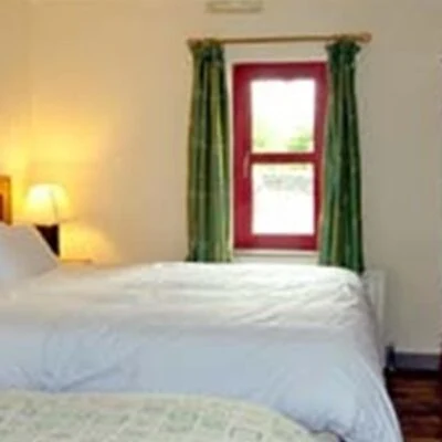 An Creagán (2 bedroom) – Crockmacann - bedroom 2 beds with bedside table