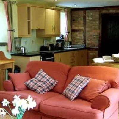 The Bothy - sitting / kitchen area