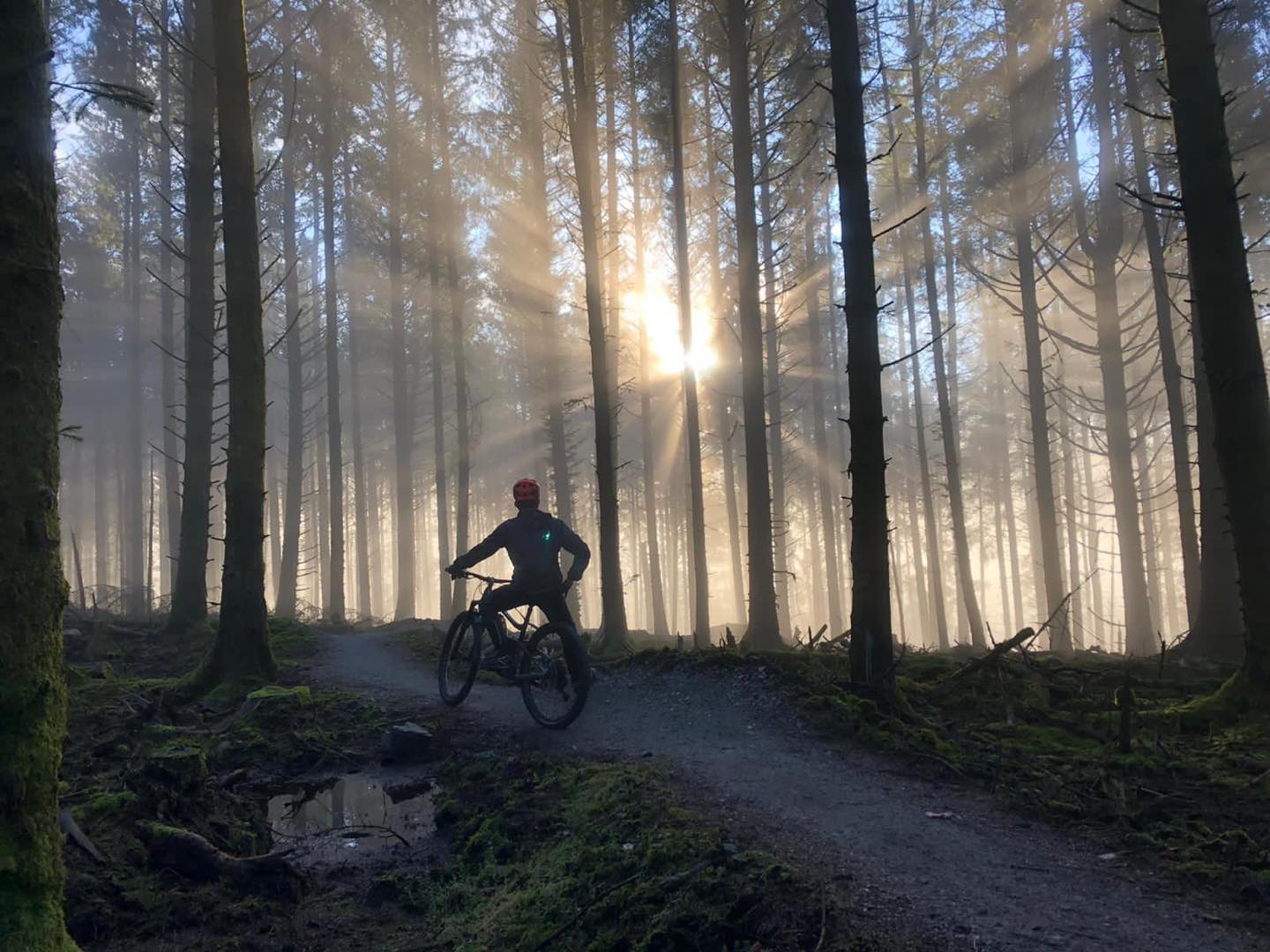 gortin glen mountain bike walk hike